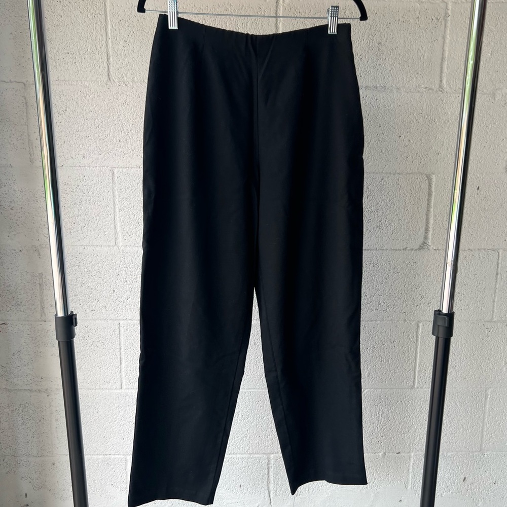 Black stretch dress pants